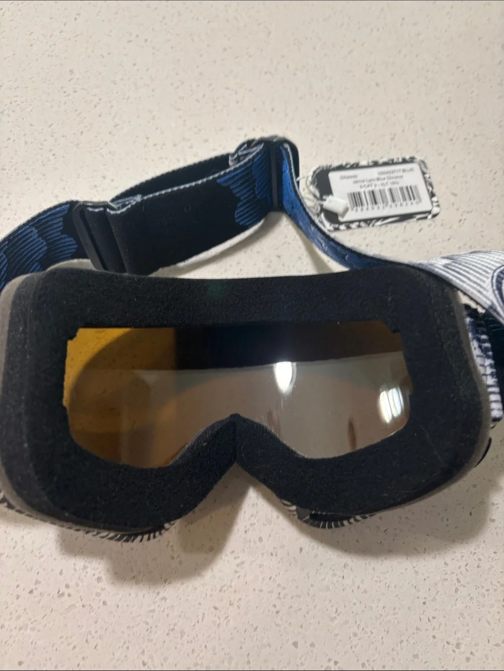 Volcom Blue Purple Mirrored Ski/Snowboard Goggles